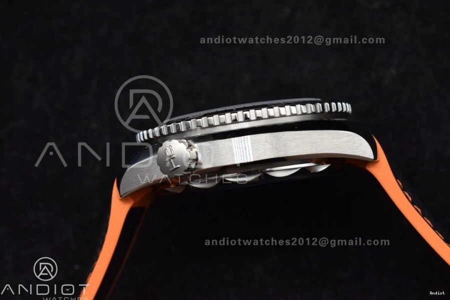 Edition Orange Strap on 43.5mm Dial VSF V2 Clone Super A8900 Planet Nylon Best Bezel 1:1 SS Black Ocean Black 1229